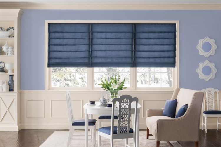 Custom Tailored Roman Shades, Costco