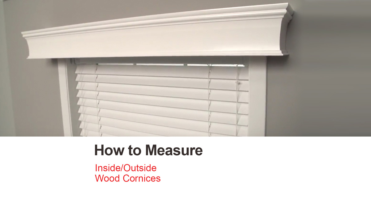 How to Measure Inside/Outside Wood Cornices